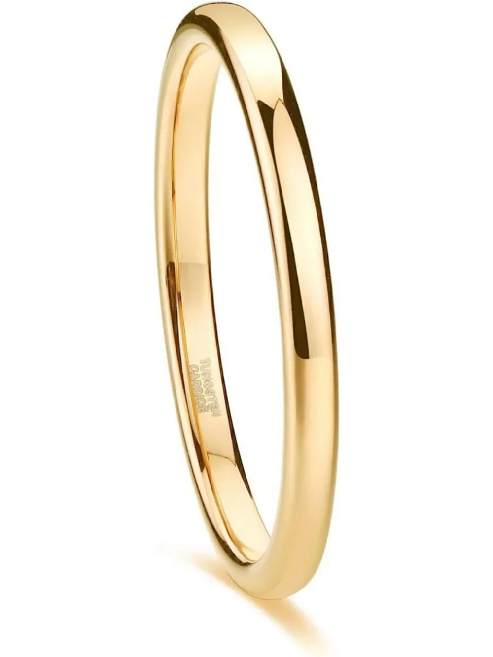 Tungsten Wedding Band Ring for Men & Women - 2mm, 4mm, 6mm, 8mm Sizes Available